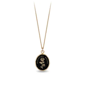 Slow Down 14K Gold Talisman