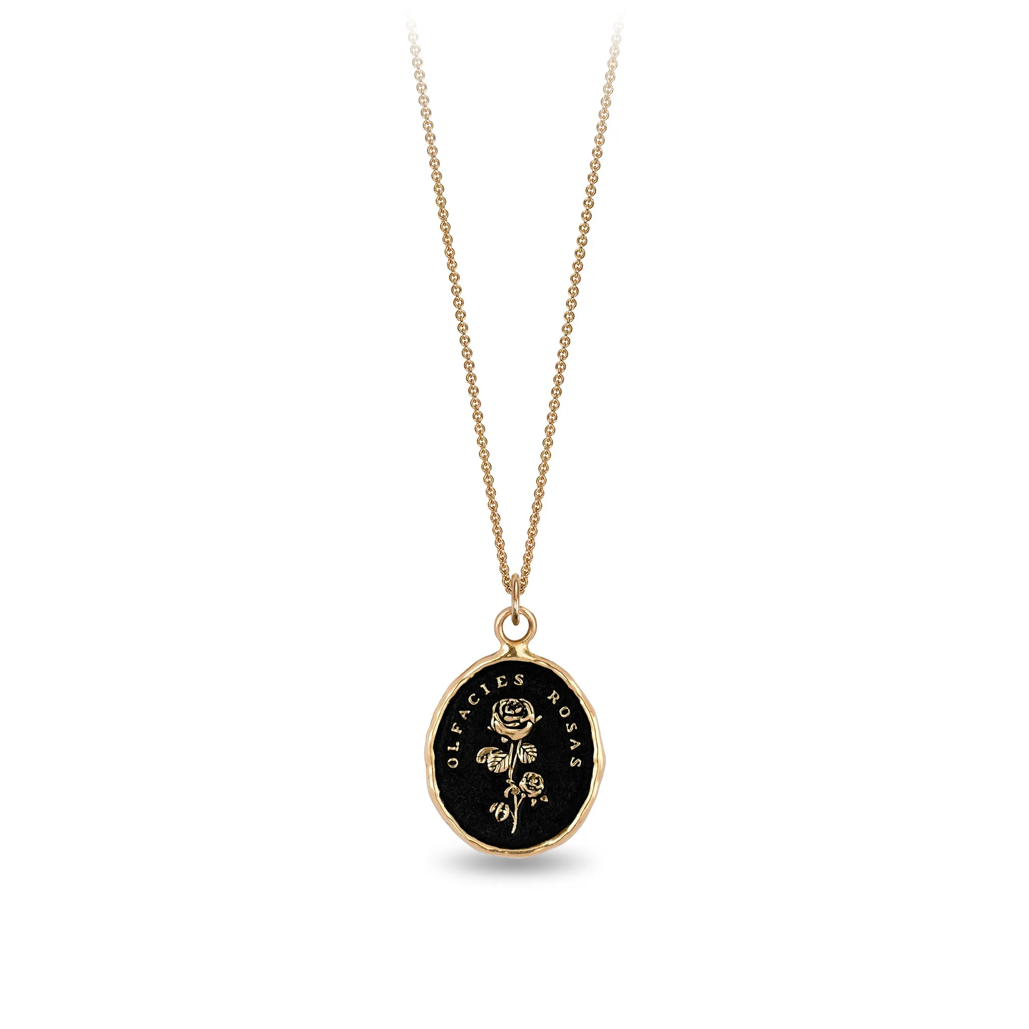 Slow Down 14K Gold Talisman