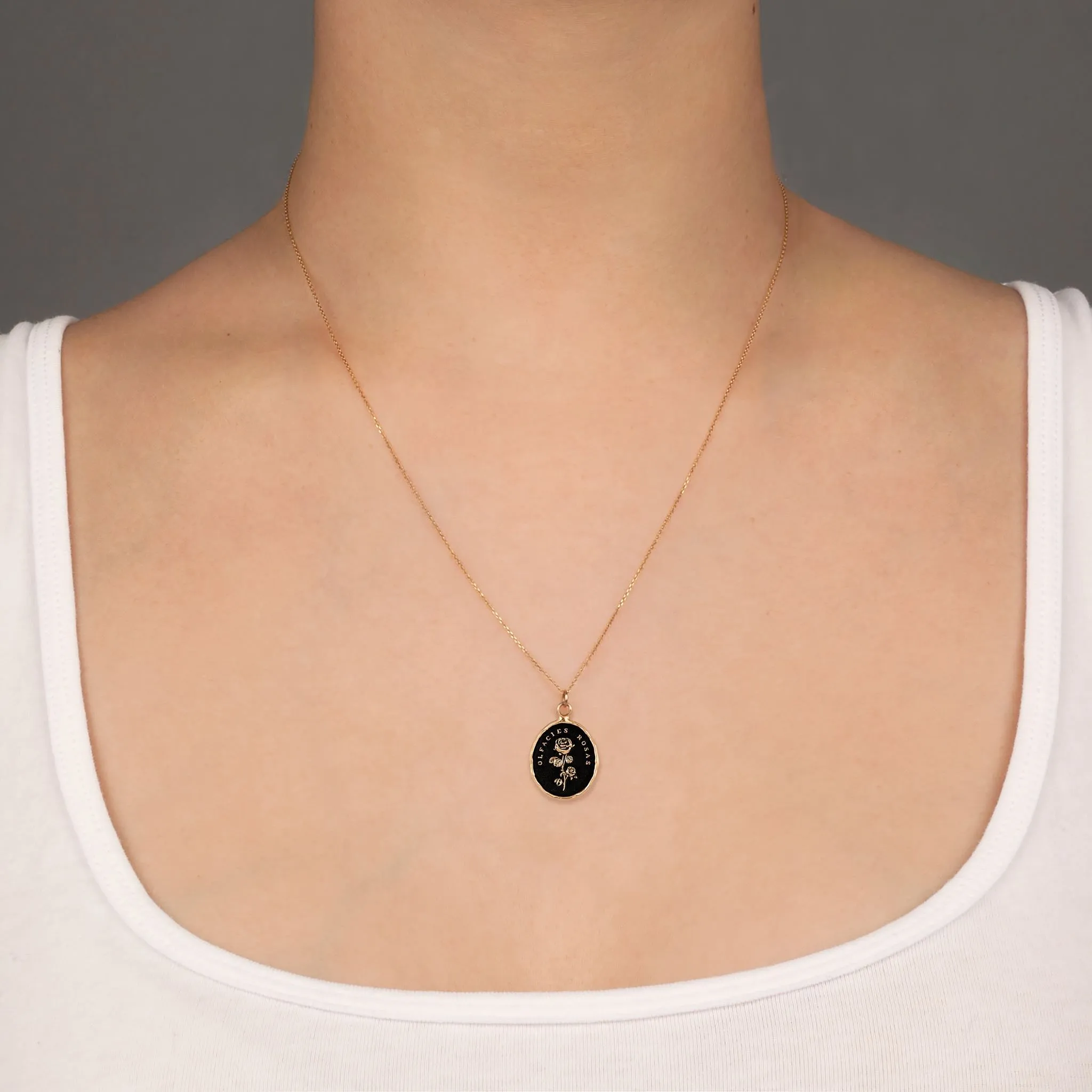 Slow Down 14K Gold Talisman