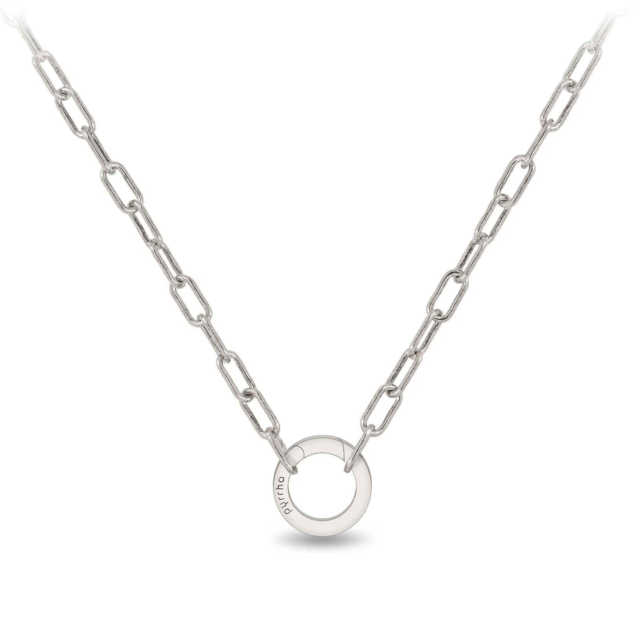 Small Paperclip Chain with Talisman Clip