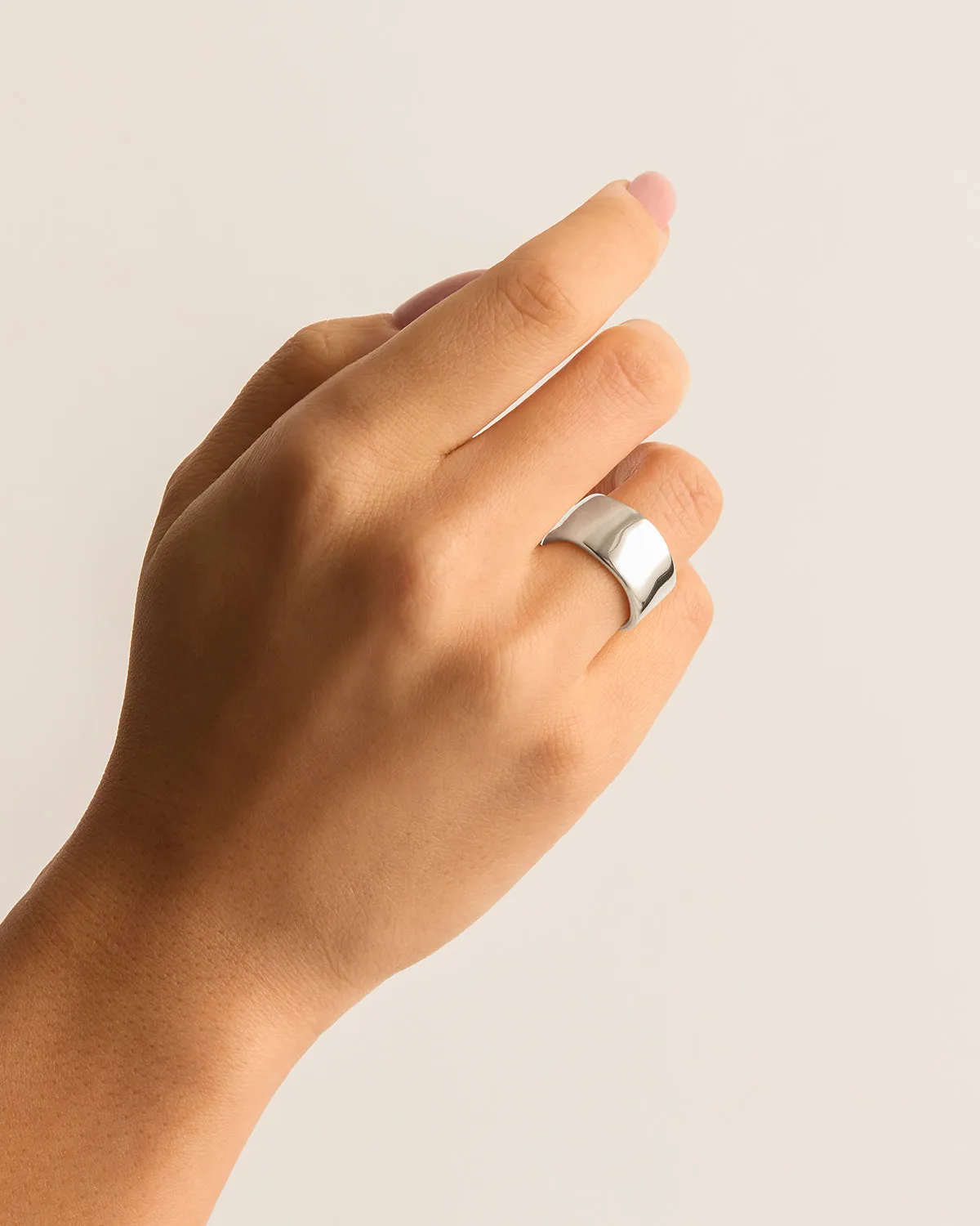 Sterling Silver Muse Ring Bycharlotte