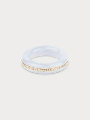 Stone Linings Ring (Made to Order)