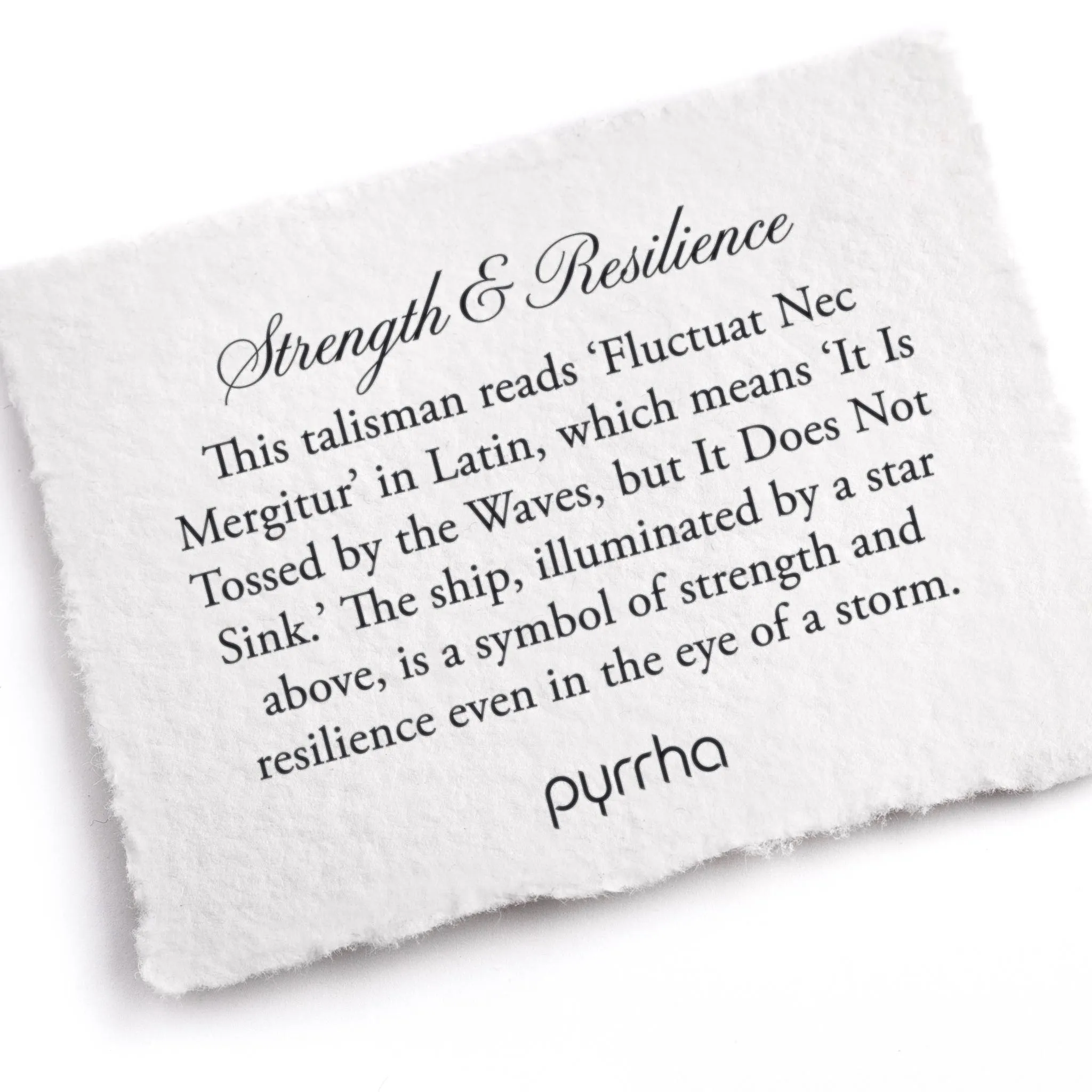 Strength & Resilience Talisman - Capri Blue