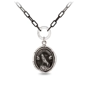 Struggle and Emerge Small Paperclip Chain Necklace