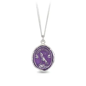 Struggle and Emerge Talisman - Mystic Violet