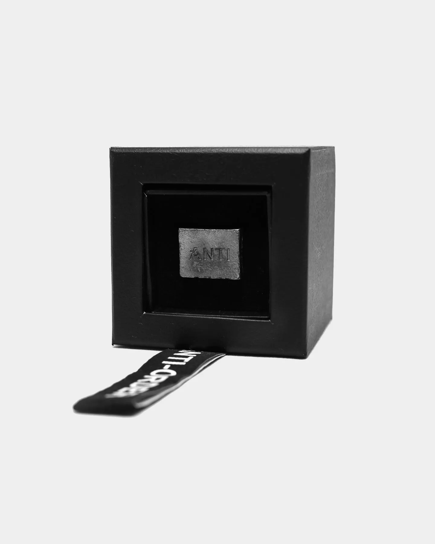 THE ANTI ORDER ANTI-LOGO RING BLACK OX