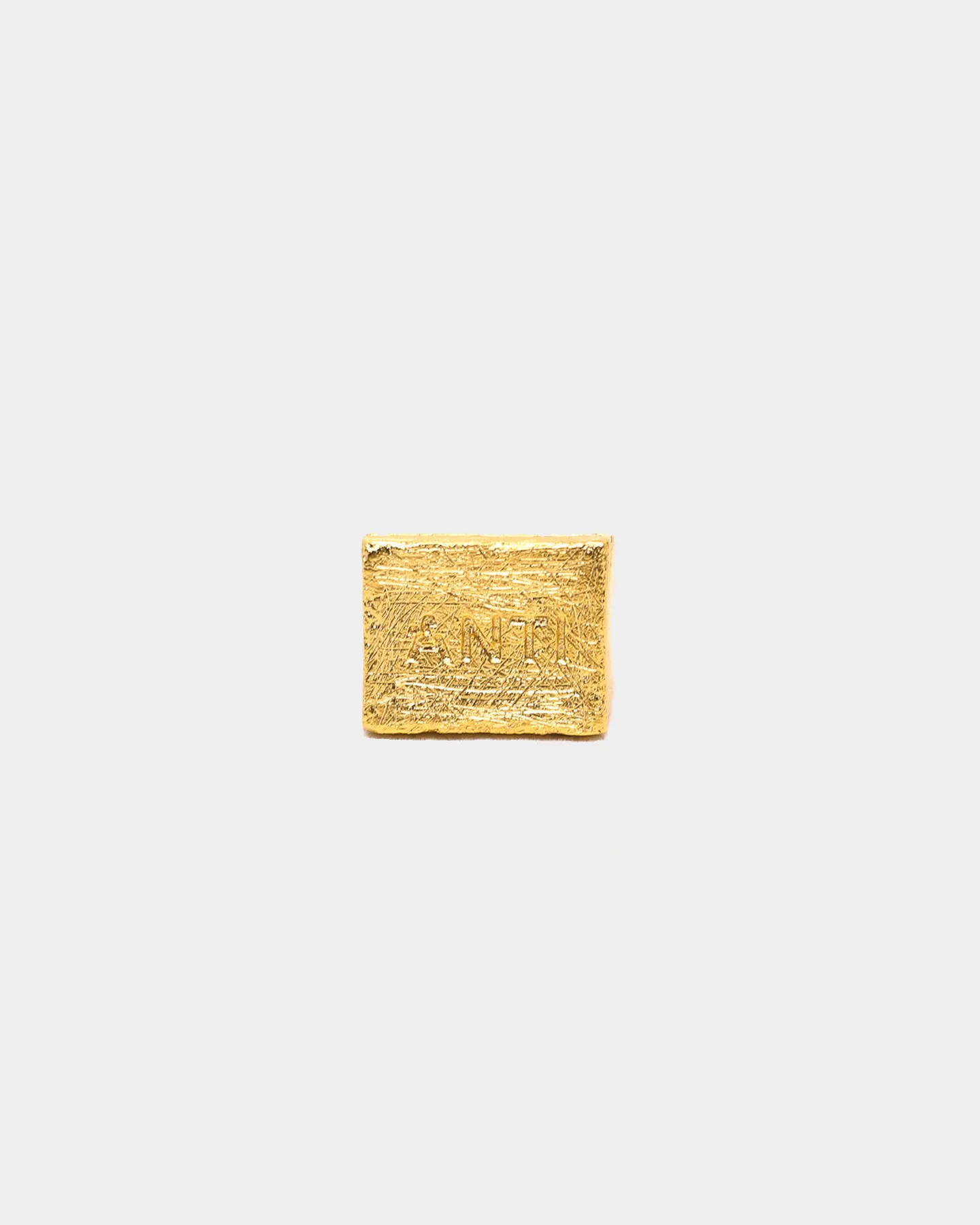 THE ANTI ORDER ANTI-LOGO RING GOLD