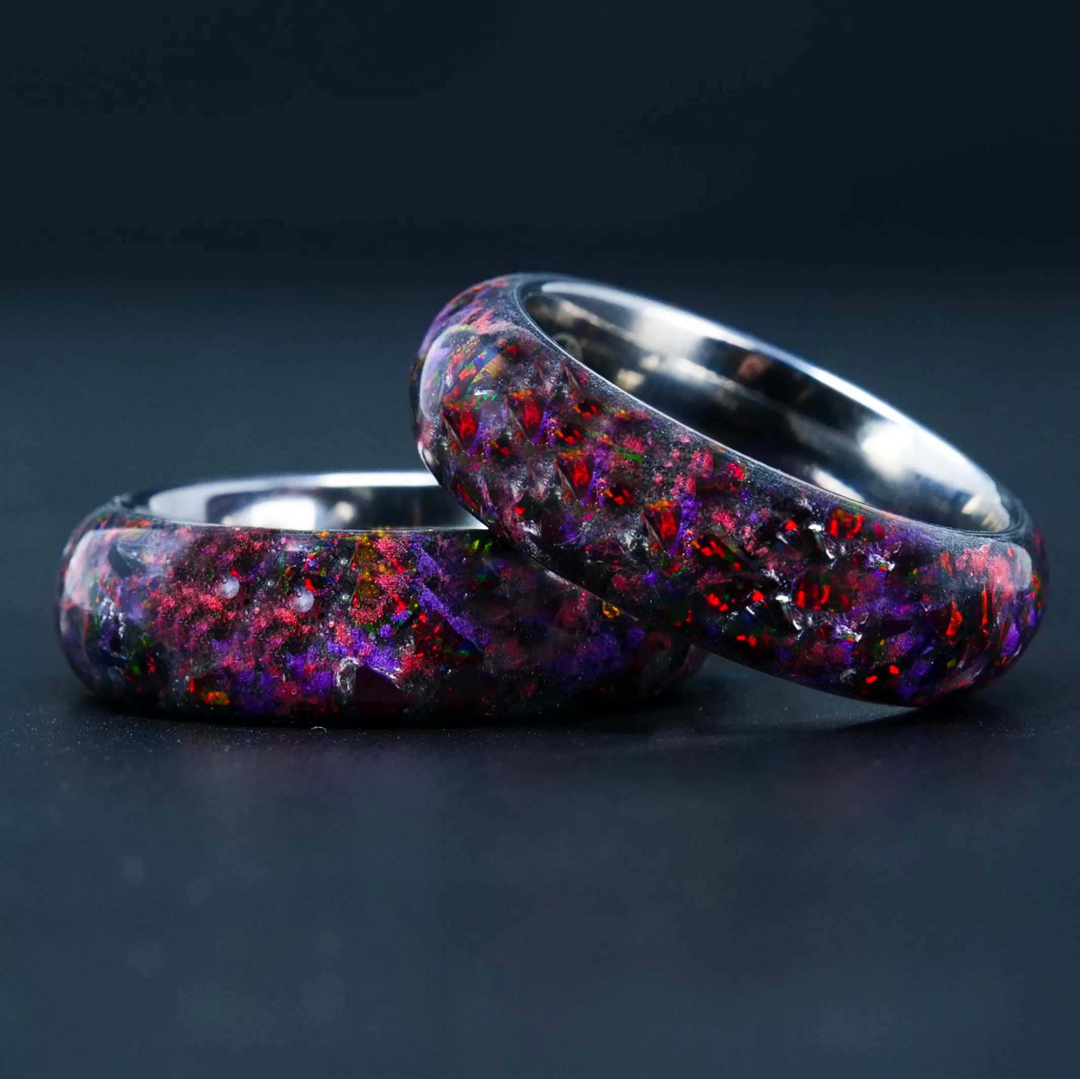 The Void | Boundless Tungsten Glowstone Ring
