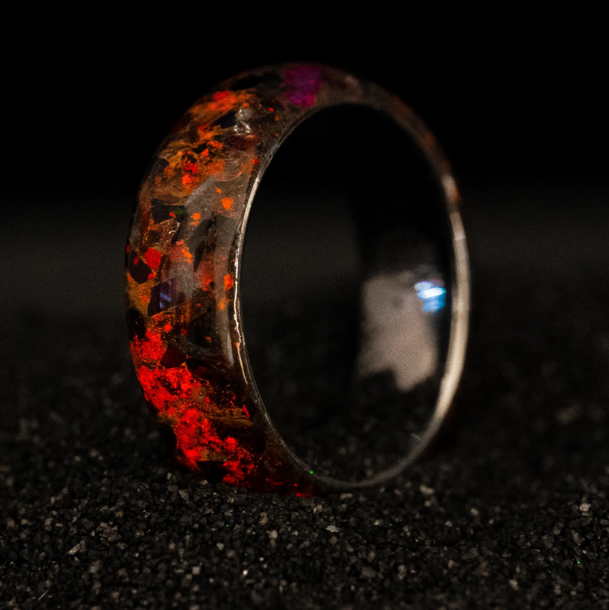 The Void | Boundless Tungsten Glowstone Ring