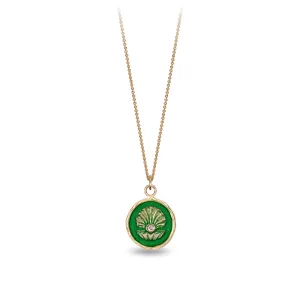 The World is Your Oyster 14K Gold Diamond Set Talisman - True Colors