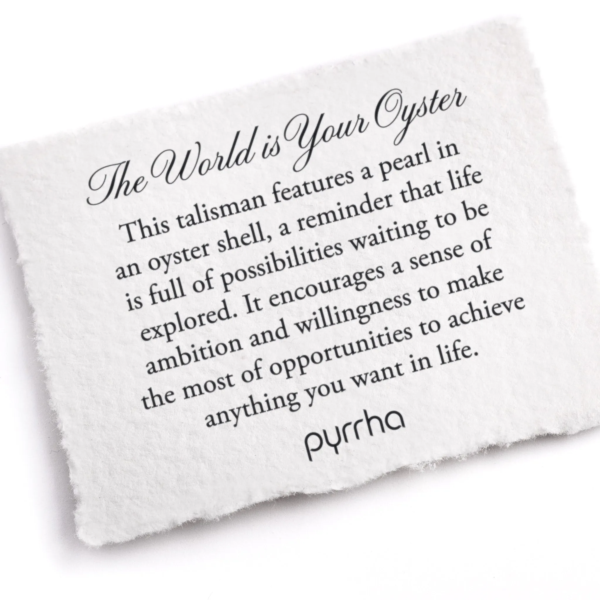 The World is Your Oyster Large Paperclip Chain Necklace - Mystic Violet