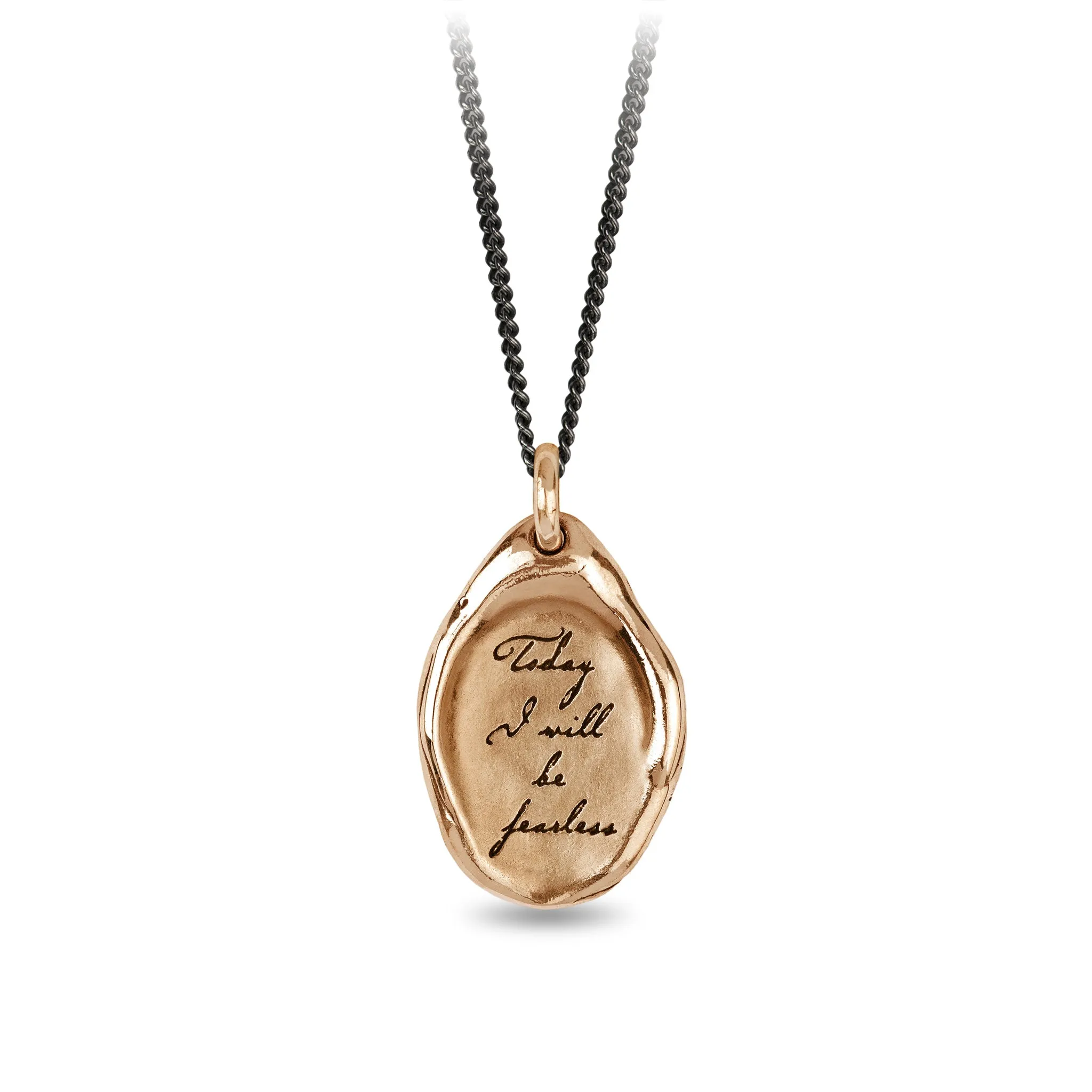 Today I Will Be Fearless Affirmation Talisman