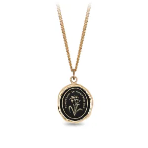 Tomorrow is Another Day 14K Gold Signature Talisman