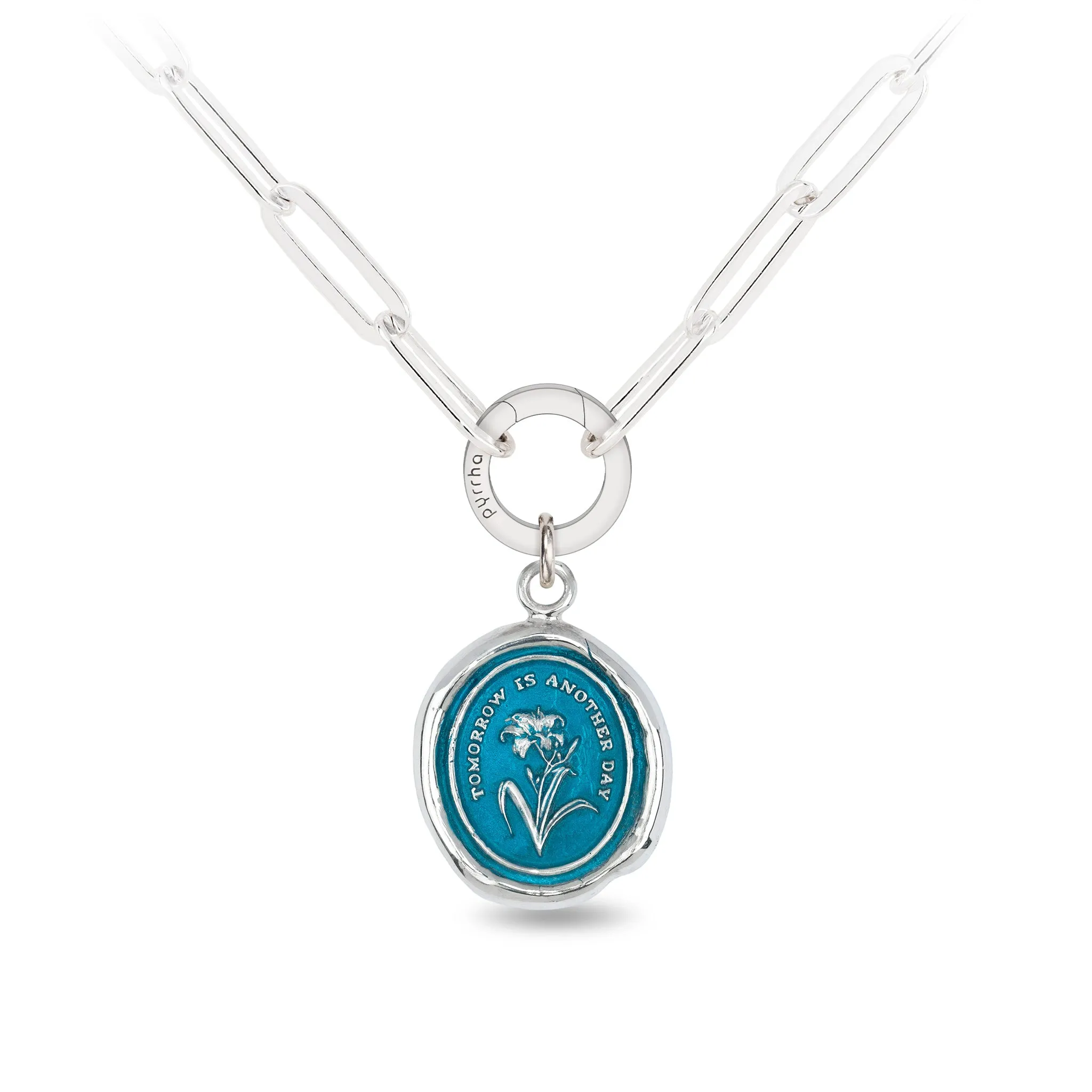 Tomorrow is Another Day Talisman - Capri Blue