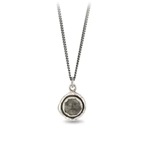 Tourmalated Quartz Faceted Stone Talisman