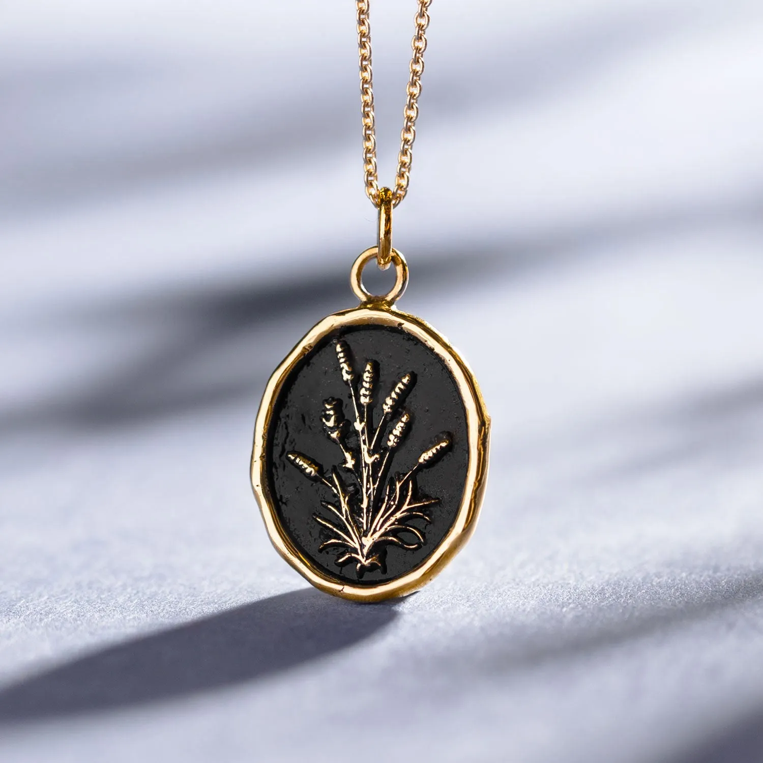 Tranquility 14K Gold Talisman