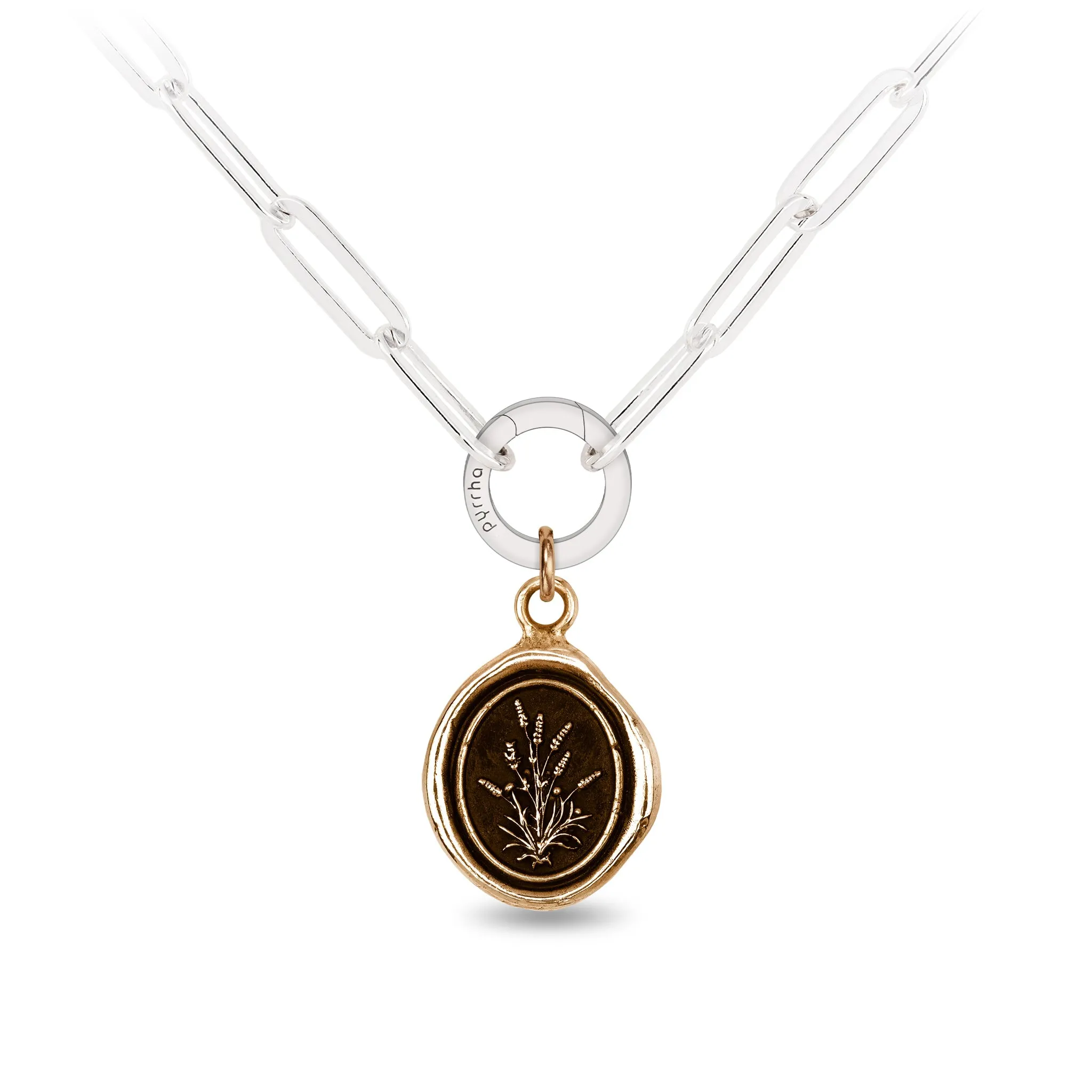 Tranquility Large Paperclip Chain Necklace
