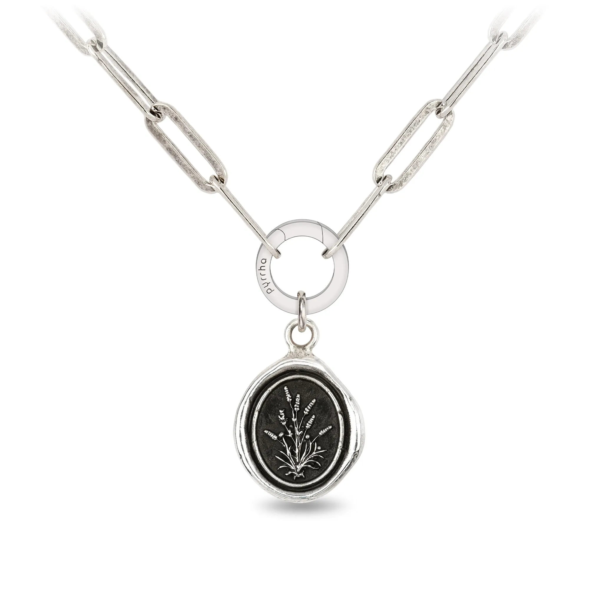 Tranquility Large Paperclip Chain Necklace