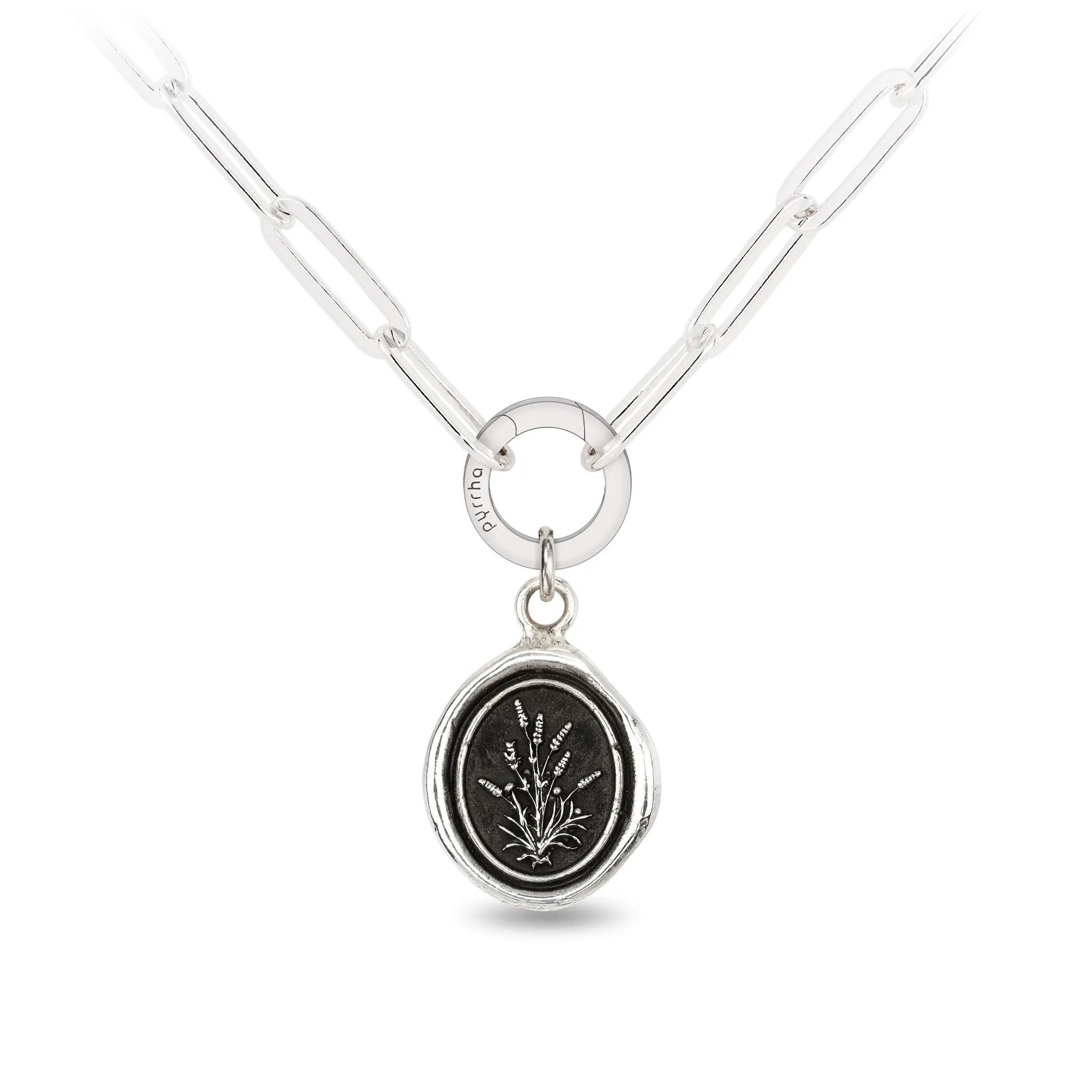 Tranquility Large Paperclip Chain Necklace