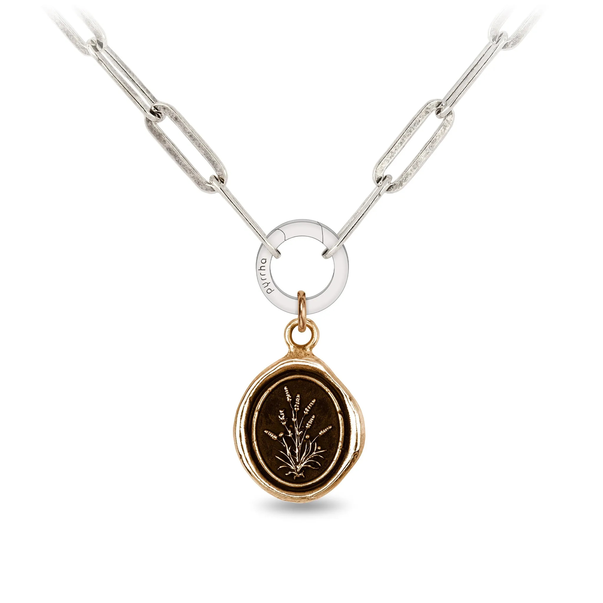 Tranquility Large Paperclip Chain Necklace