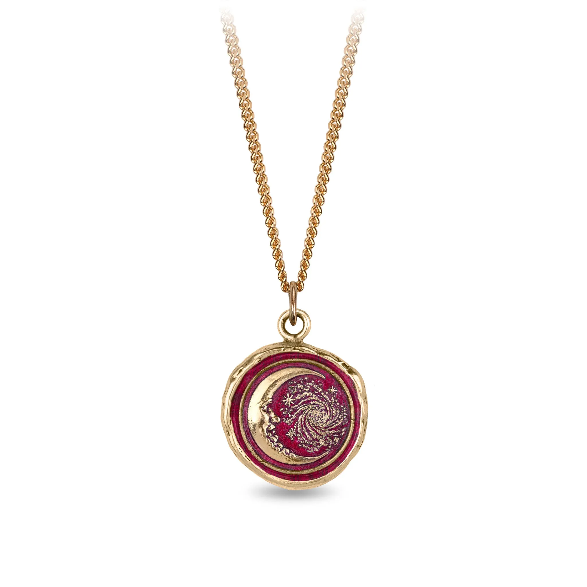 Trust the Universe 14k Gold Signature Talisman - True Colors