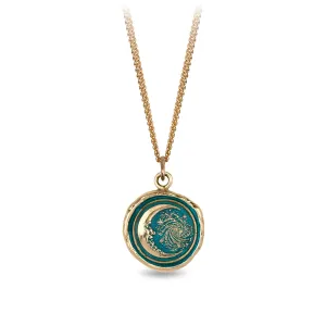Trust the Universe 14k Gold Signature Talisman - True Colors