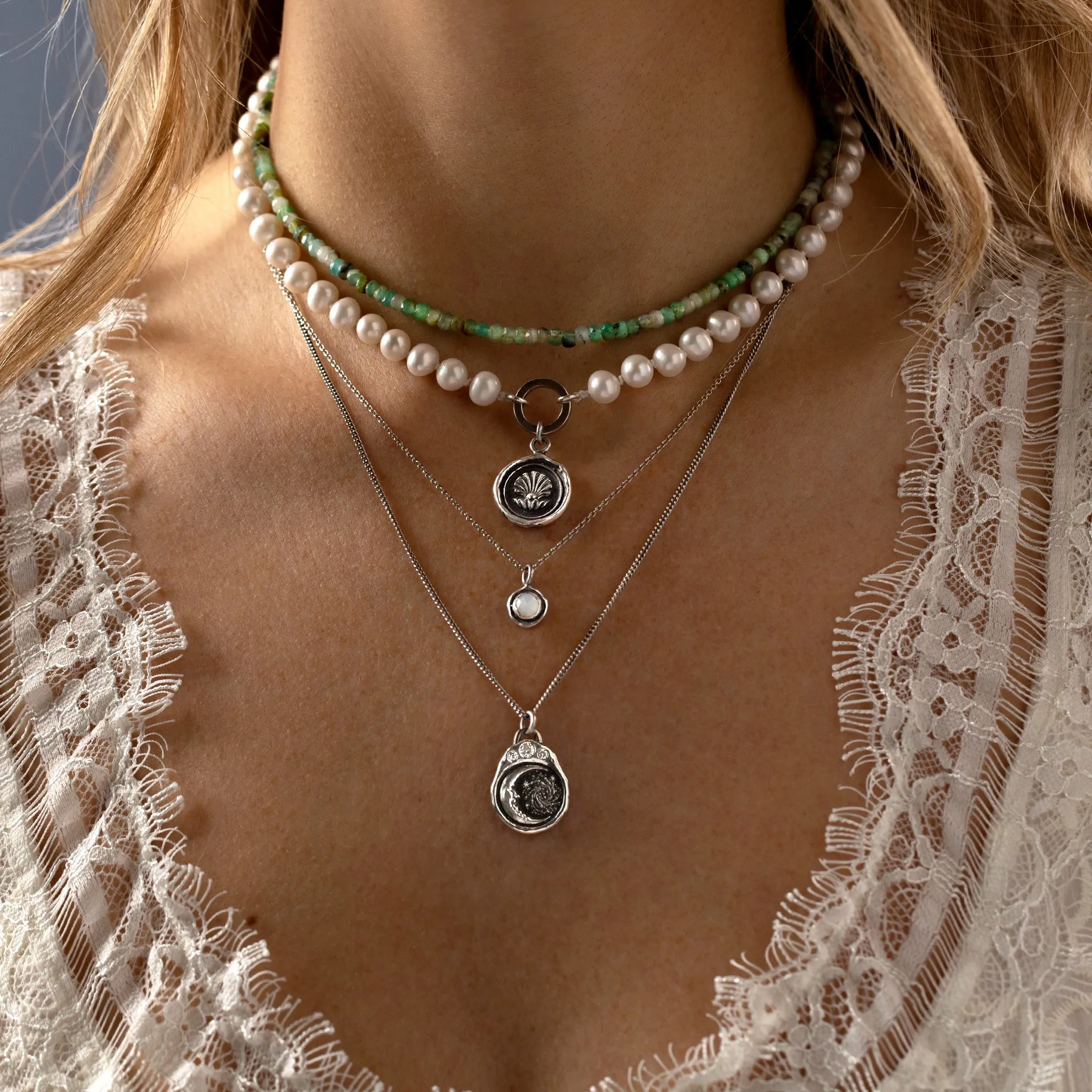 Trust the Universe Diamond Crown Talisman