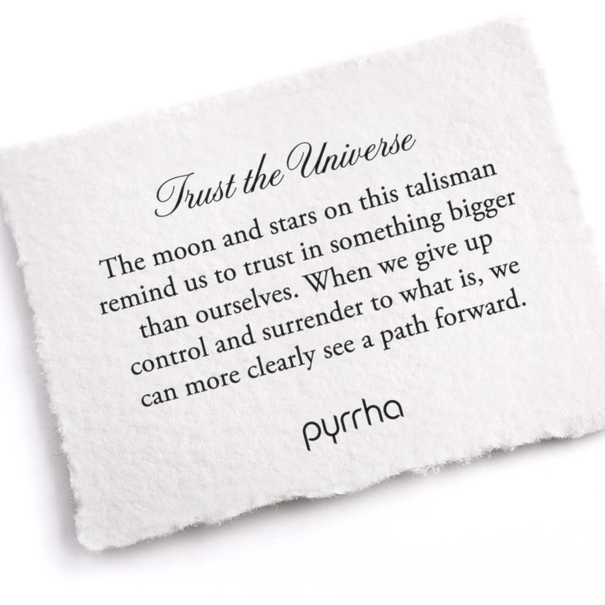 Trust the Universe Knotted Freshwater Pearl Necklace