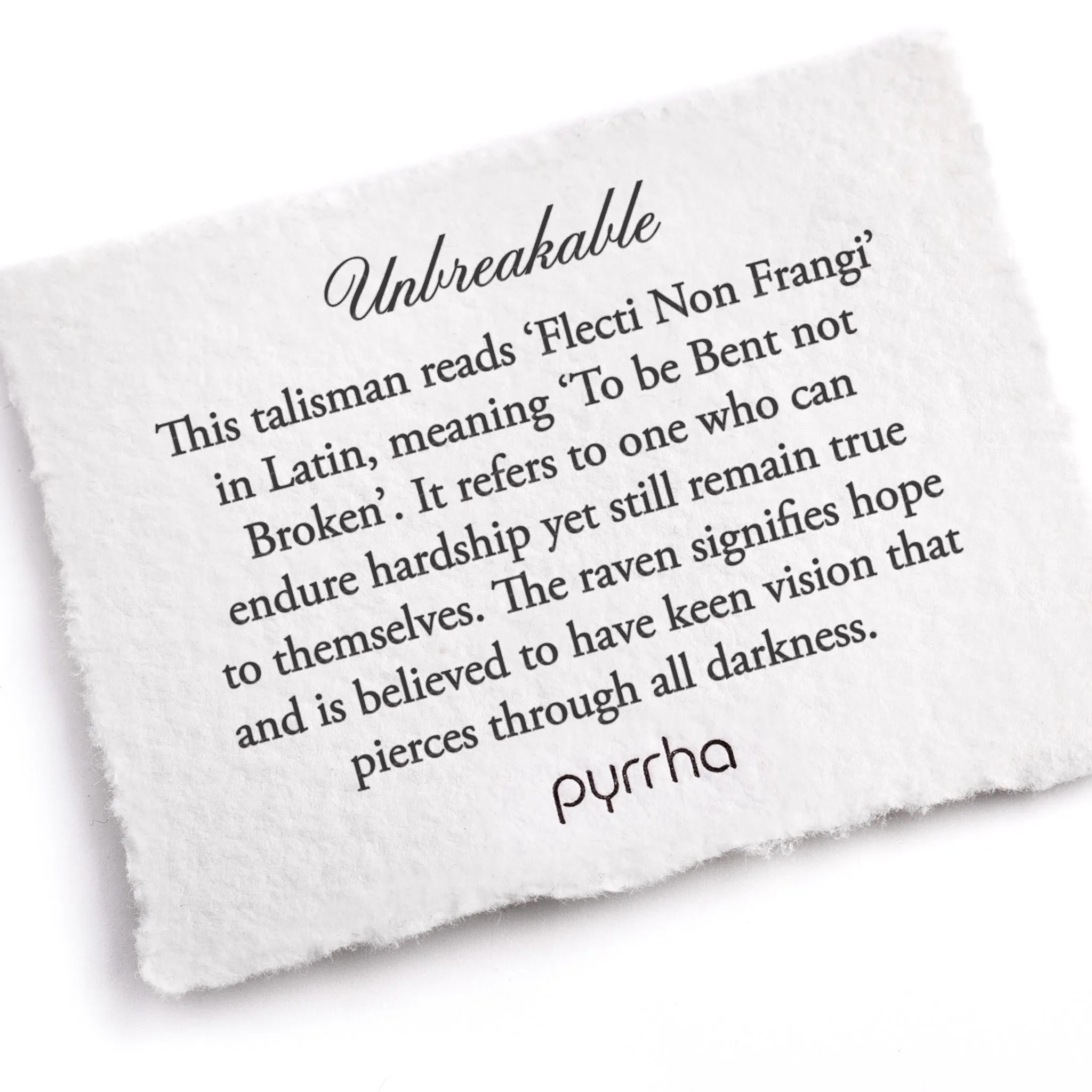Unbreakable 14K Gold Signature Talisman