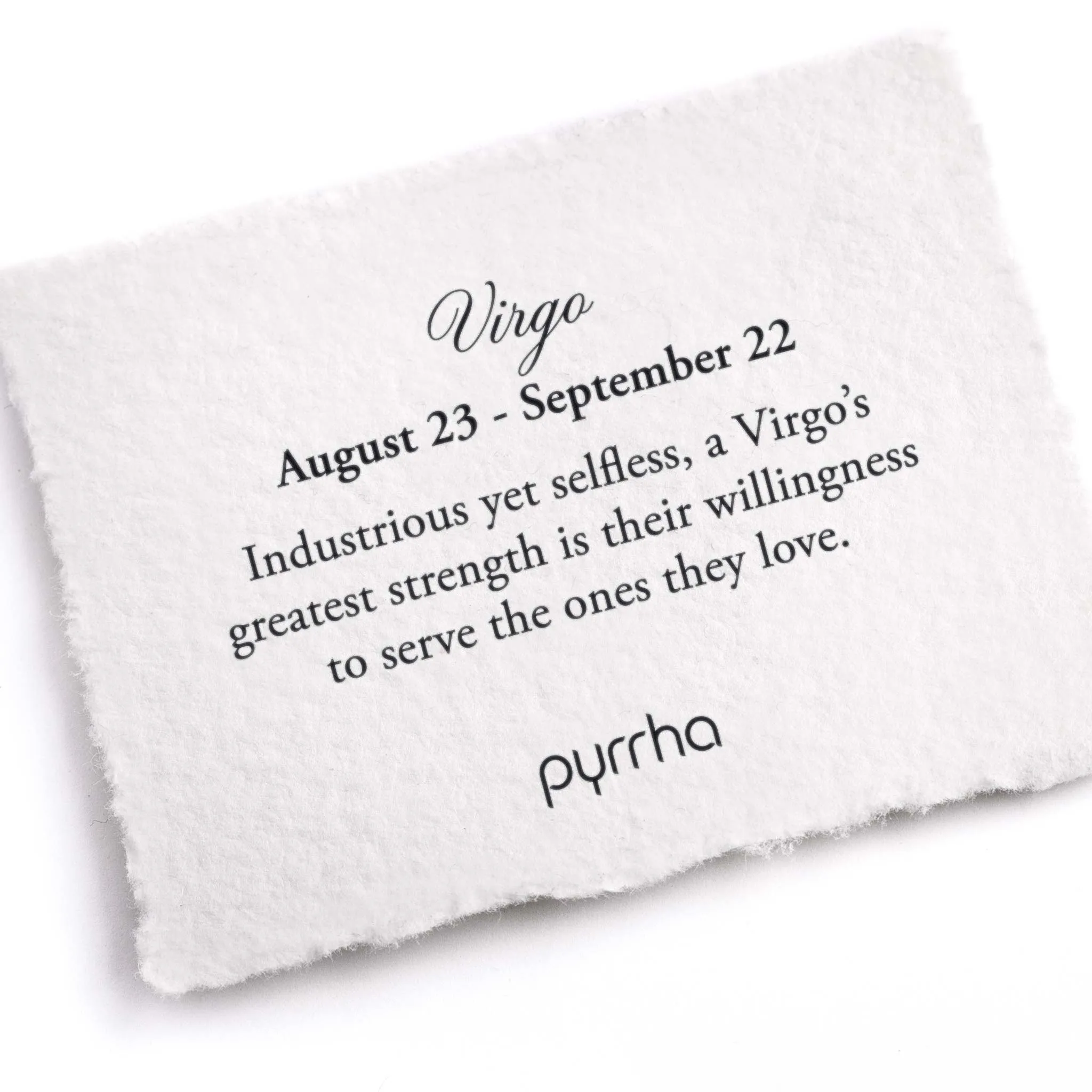 Virgo 14K Gold Zodiac Talisman