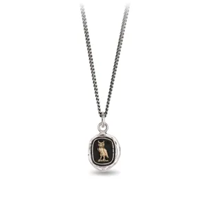 Watch Over Me 14k Gold on Silver Talisman