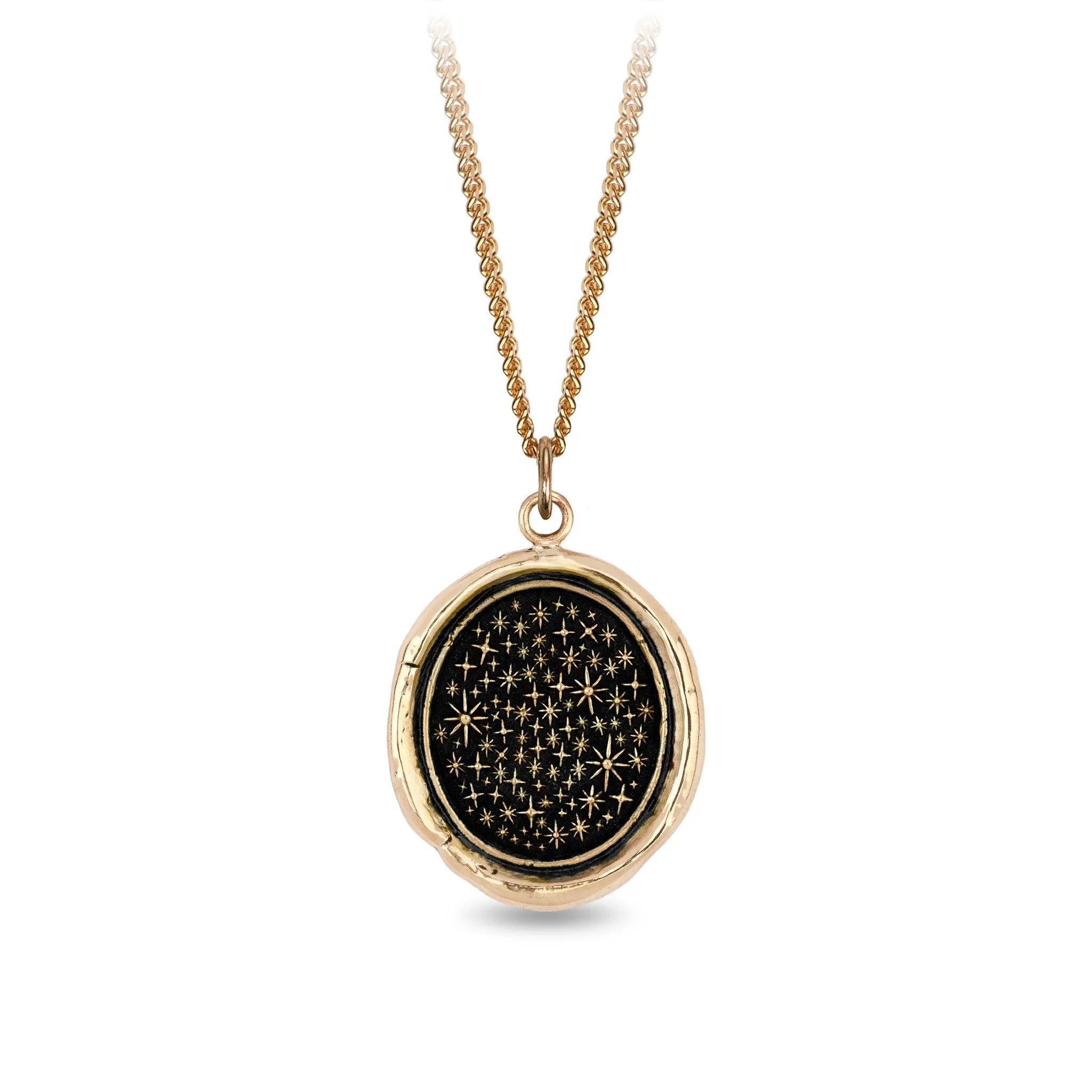 We Are Stardust 14K Gold Signature Talisman
