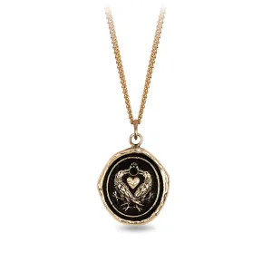 We Two Are One 14K Gold Signature Talisman