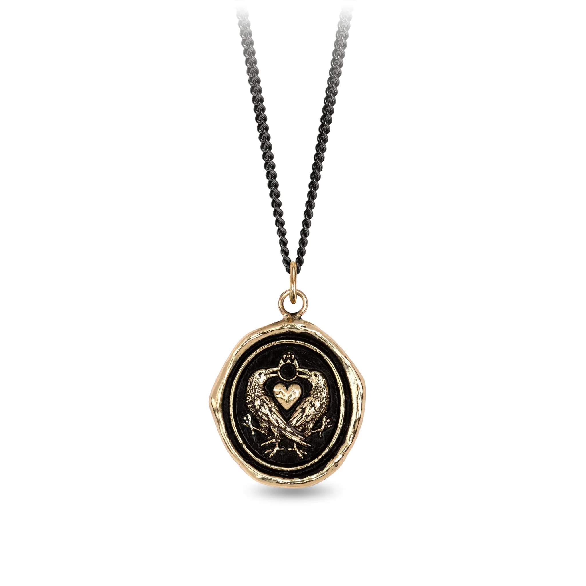 We Two Are One 14K Gold Signature Talisman