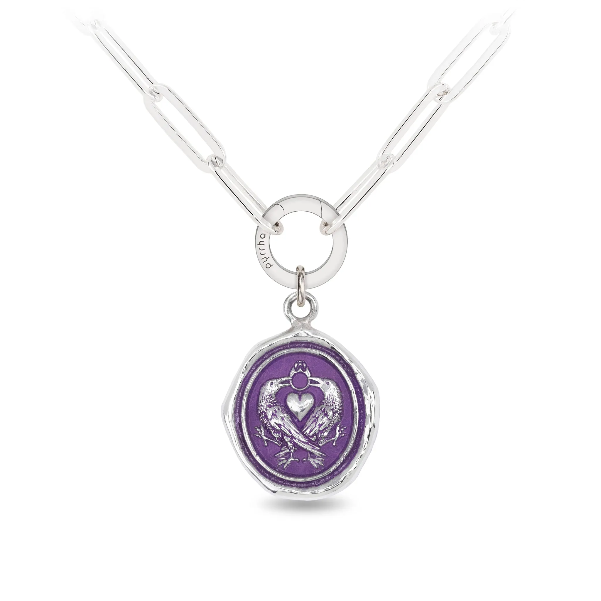 We Two Are One Talisman - Mystic Violet
