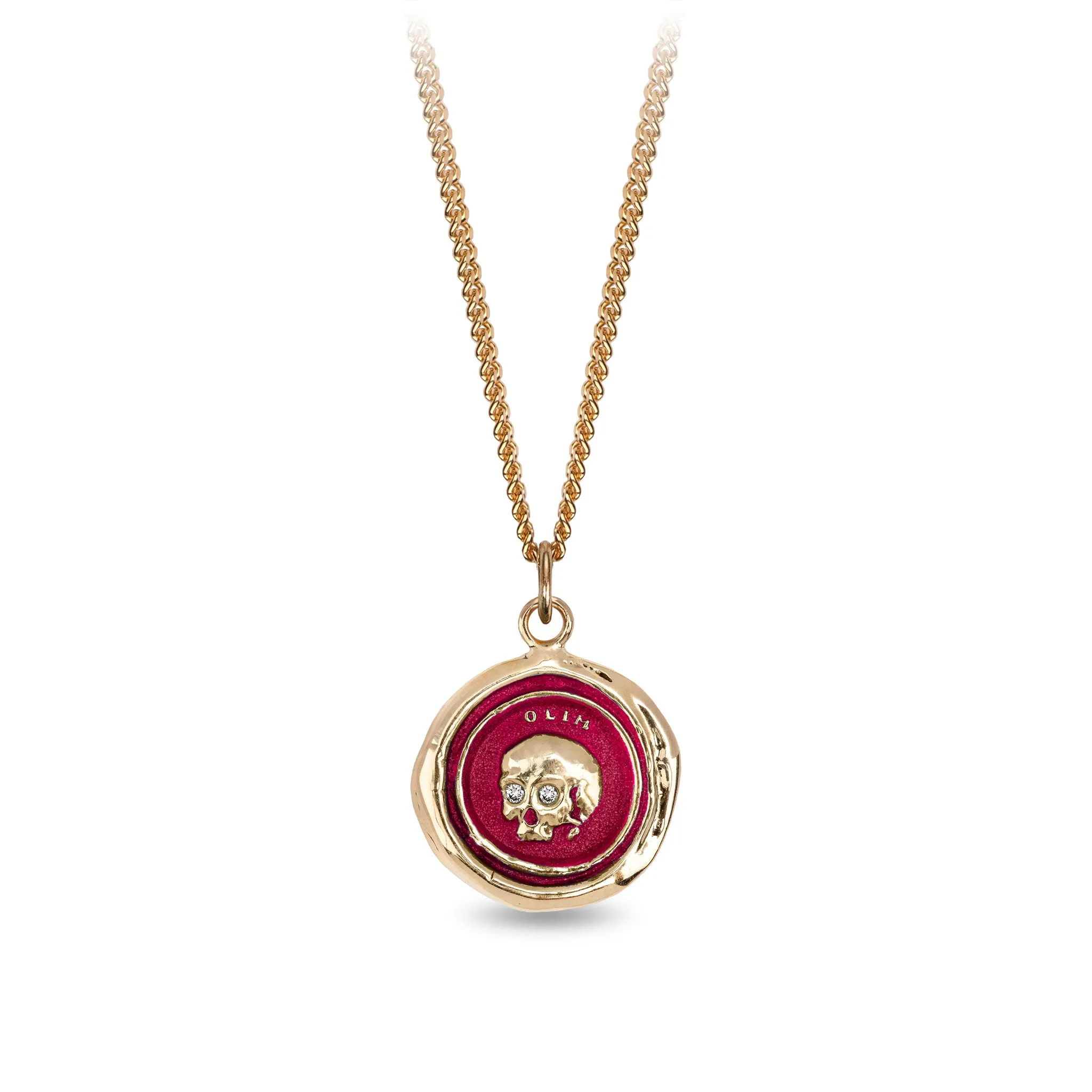 What Once Was 14K Gold Diamond Set Signature Talisman - True Colors