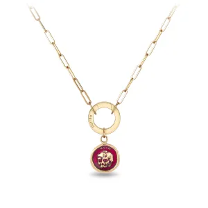 What Once Was 14K Gold Long Link Paperclip Chain Necklace - True Colors