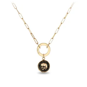 What Once Was 14K Gold Long Link Paperclip Chain Necklace