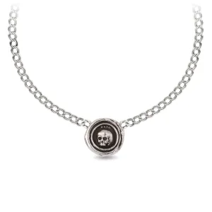 What Once Was Double Curb Link Talisman Choker