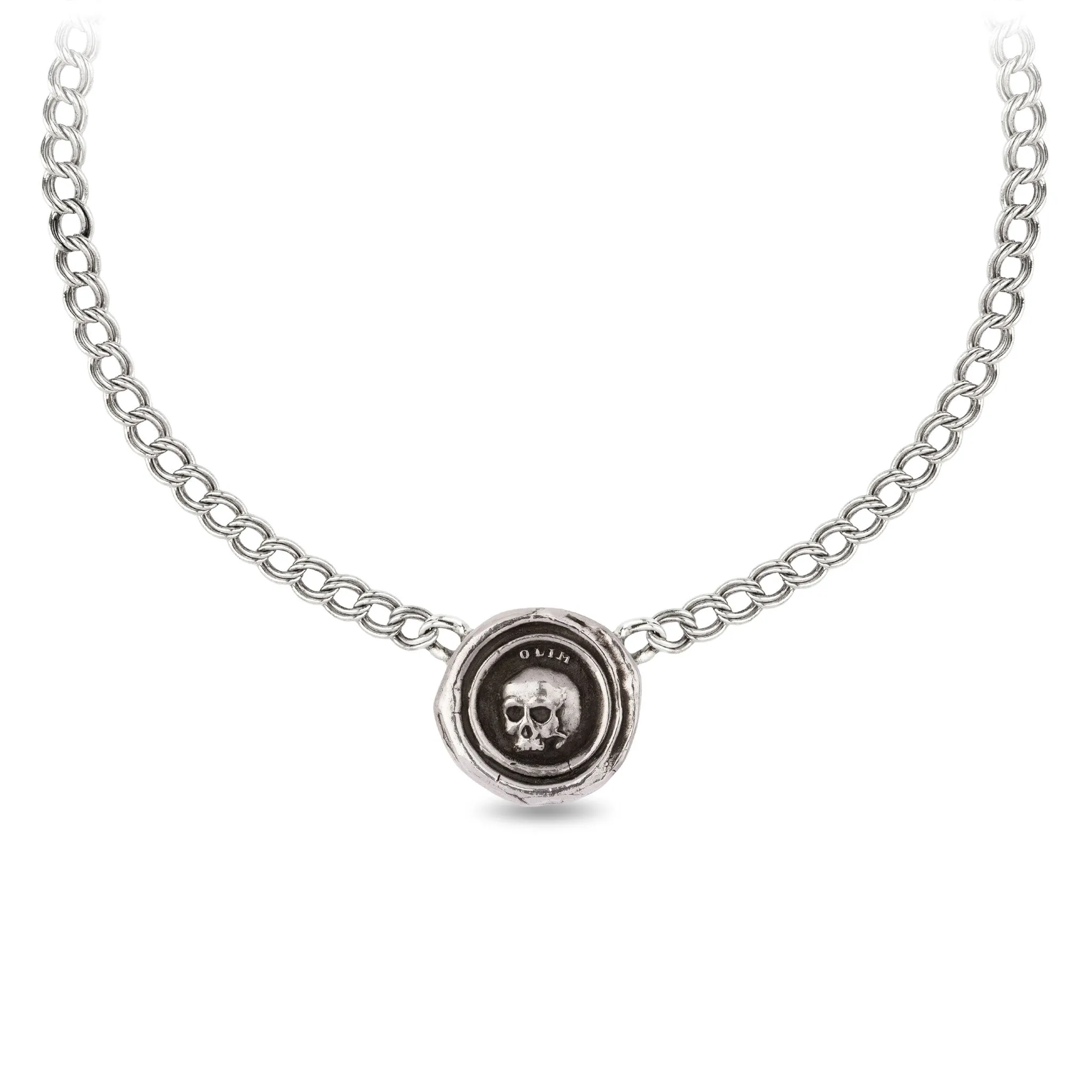 What Once Was Double Curb Link Talisman Choker