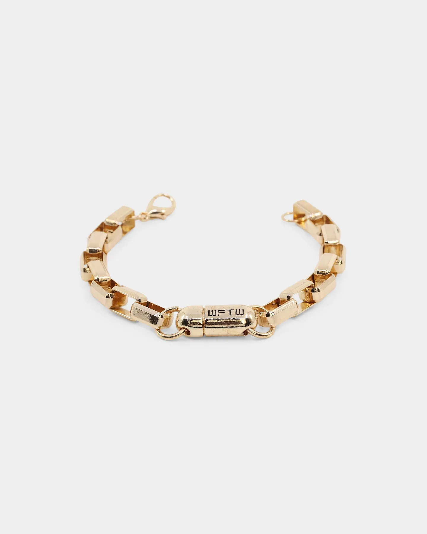 Wild for the Weekend Capsule Chain Bracelet Gold