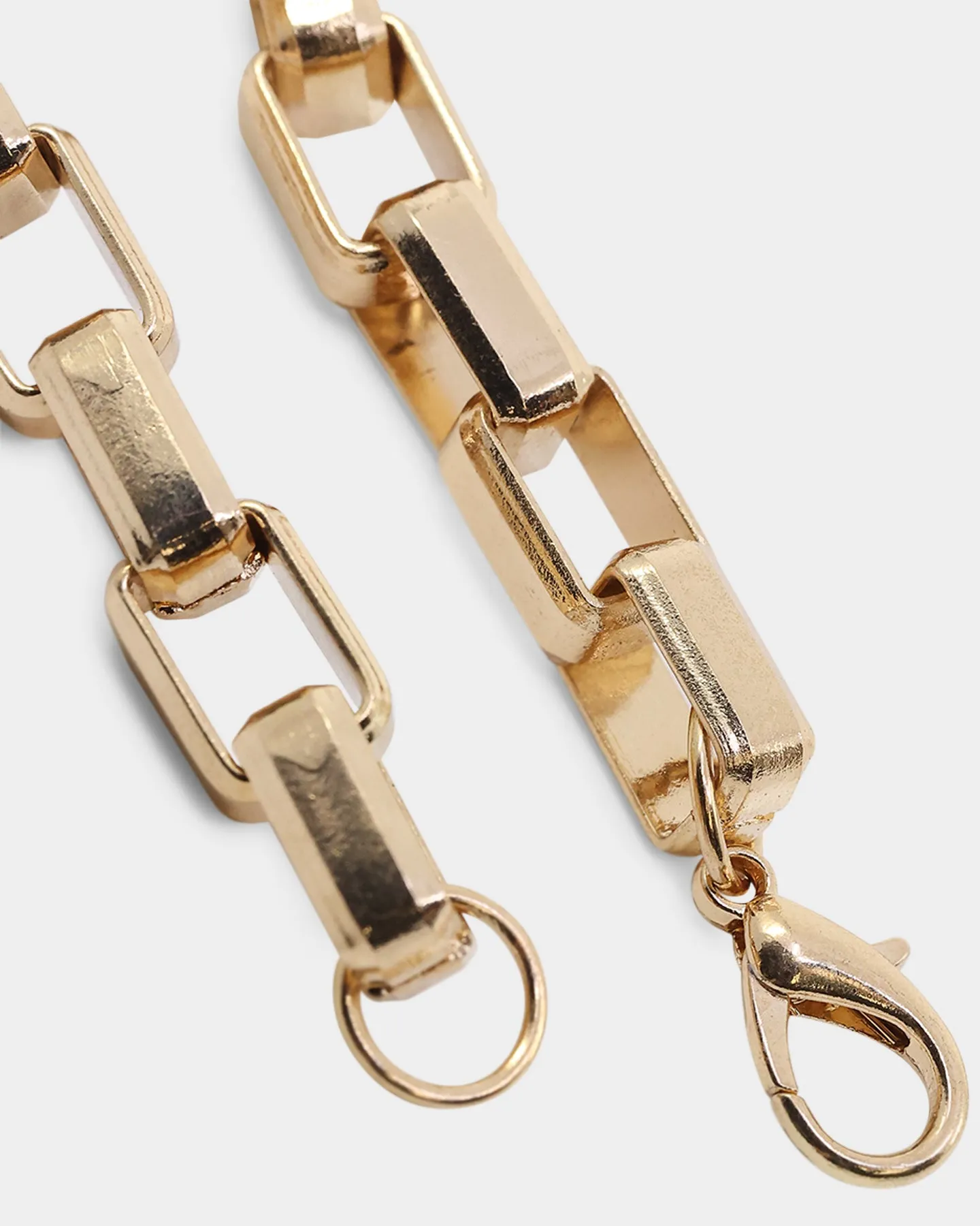 Wild for the Weekend Capsule Chain Bracelet Gold