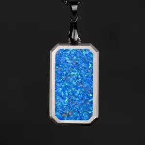 Winter's Howl Opal Glowstone Pendant