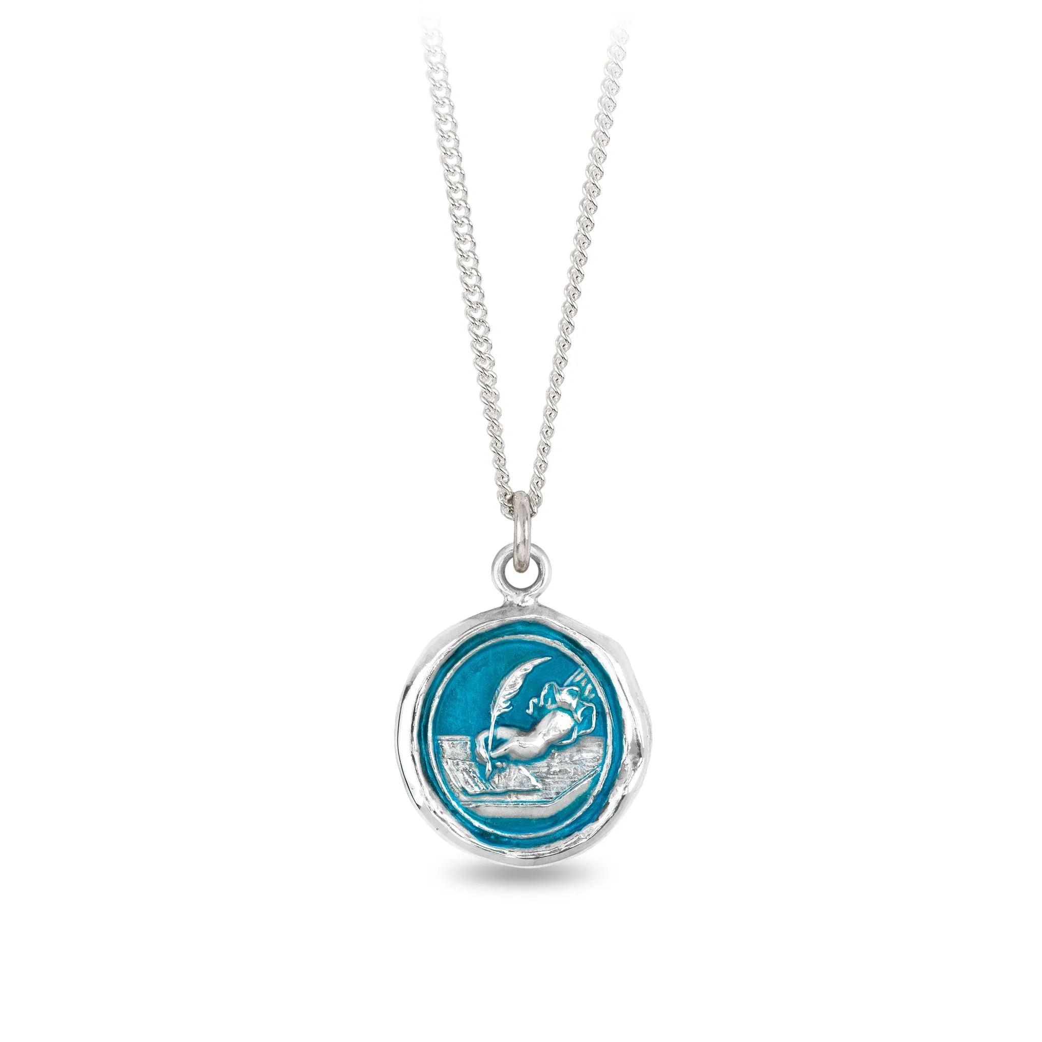 Writer Talisman - Capri Blue