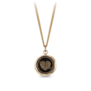 You Live in My Heart 14K Gold Signature Talisman